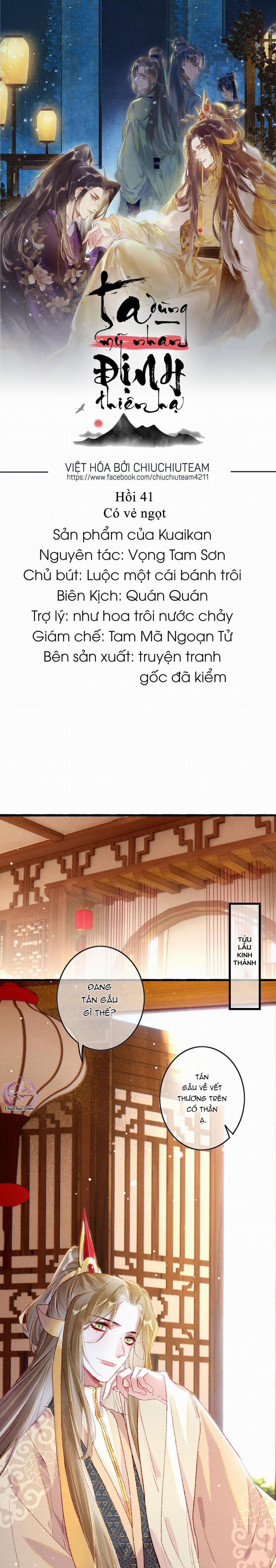 Ta Dùng Mỹ Nhan Định Thiên Hạ (Drop) 41 trang 0