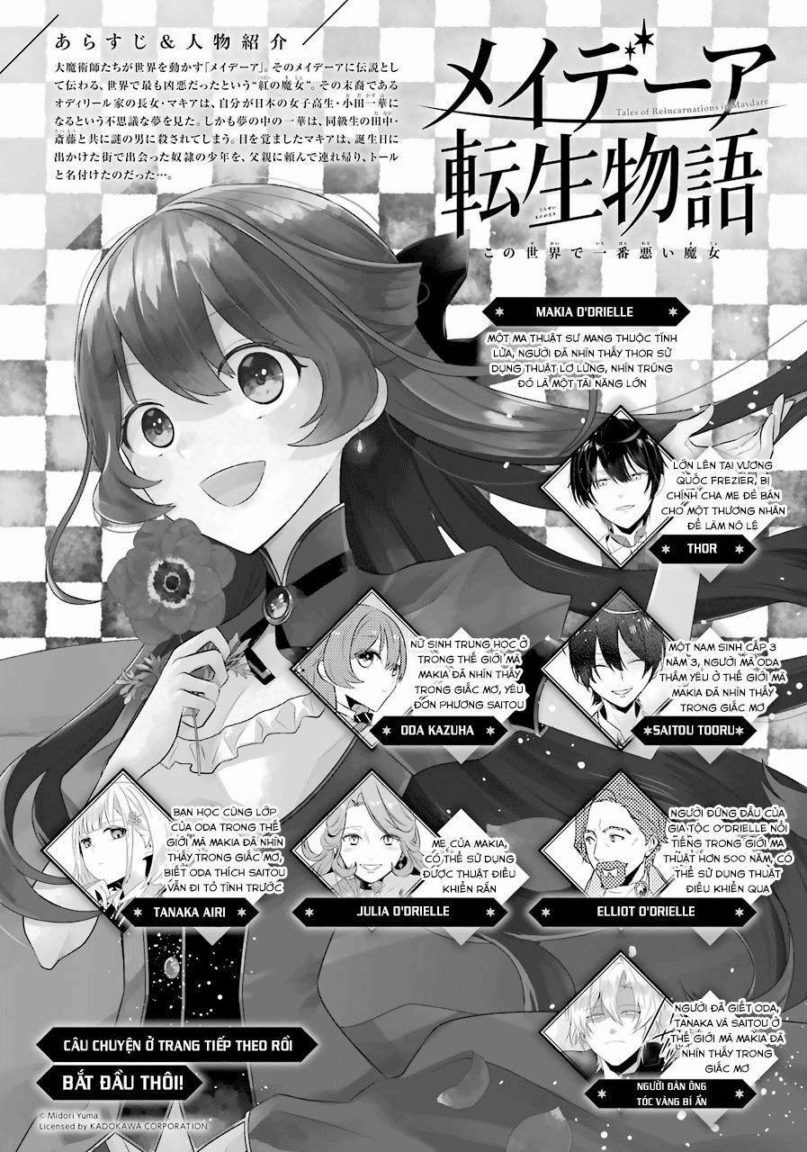Tales Of Reincarnation In Maydare 2 trang 0