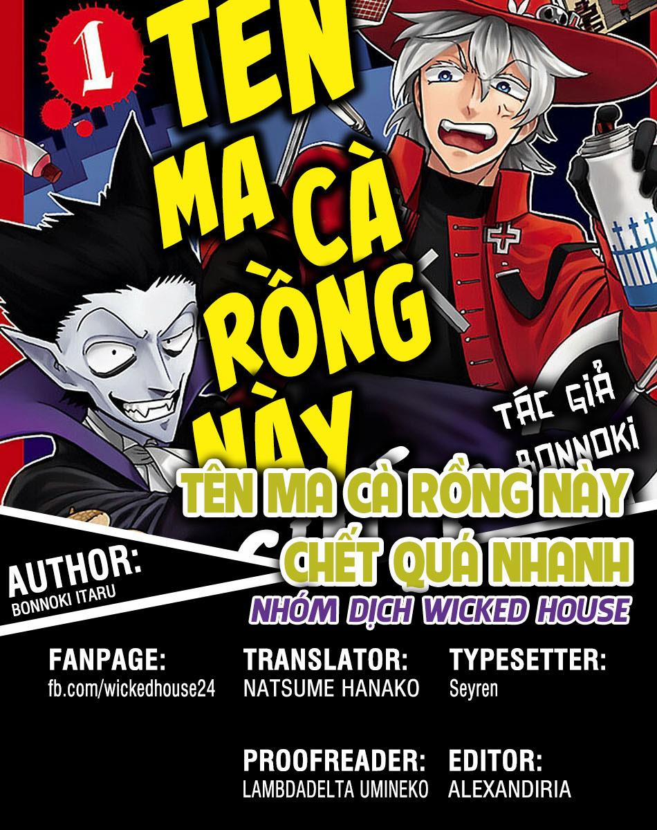 Tên Ma Cà Rồng Này Chết Quá Nhanh 3 trang 0