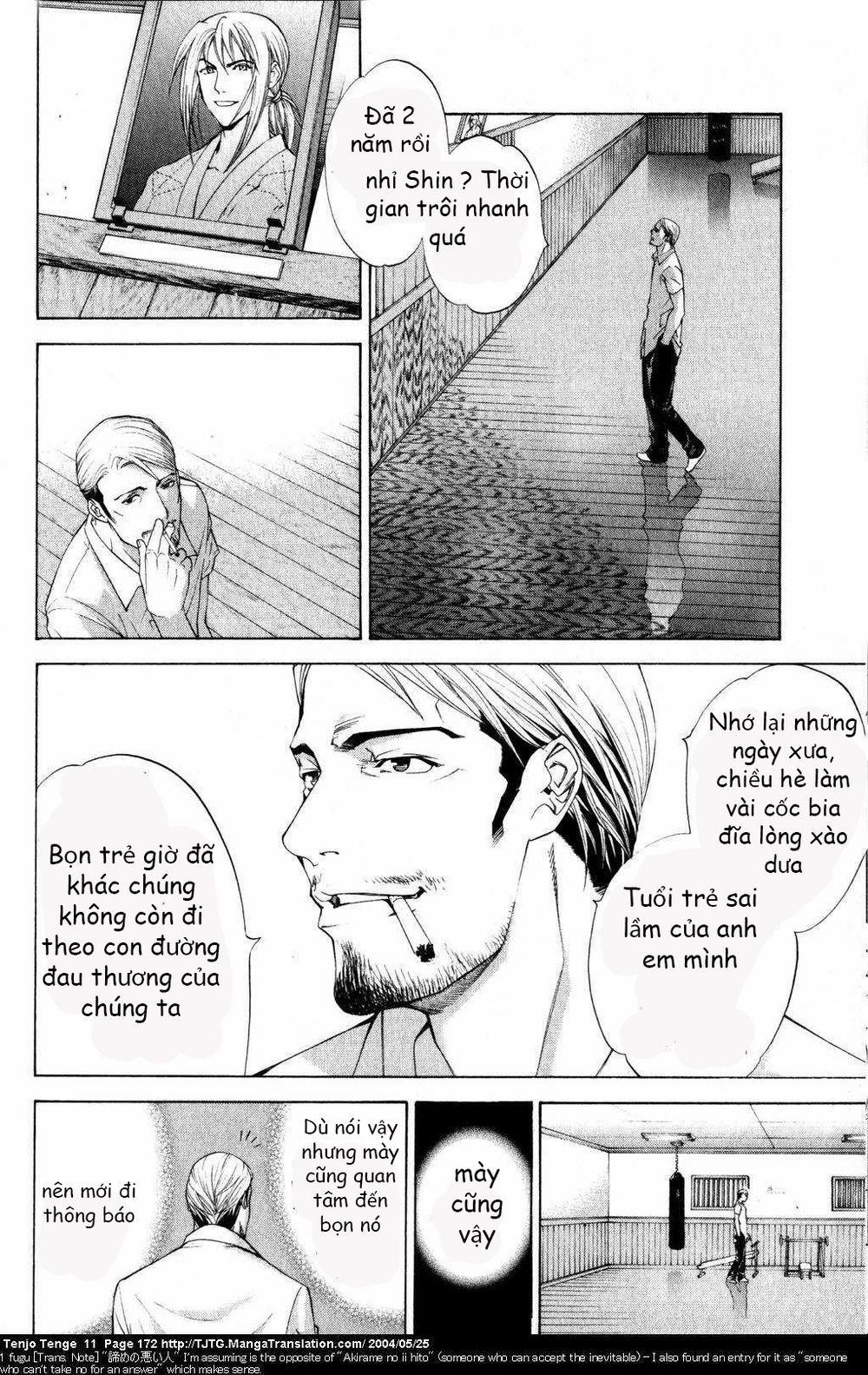 Tenjou Tenge 69 trang 9