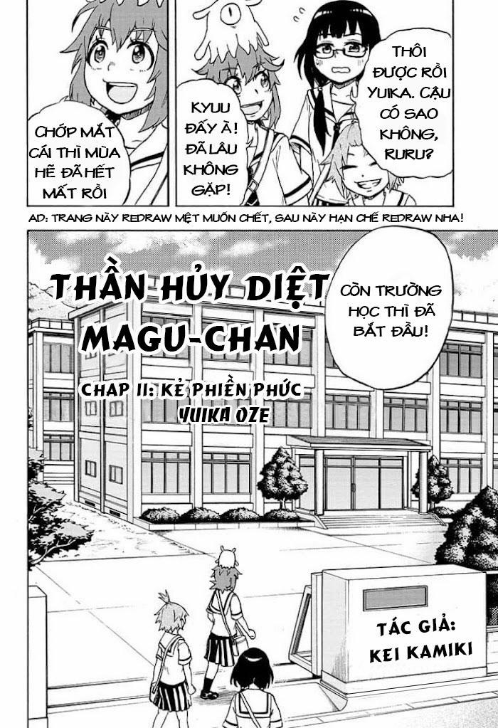 Thần Hủy Diệt: Magu-Chan 0 kẻ phiền phức Yuika Oze trang 1