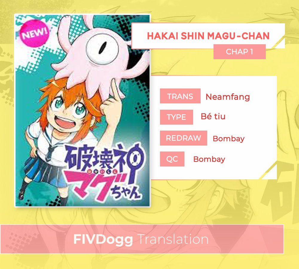 Thần Hủy Diệt: Magu-Chan 1 trang 1