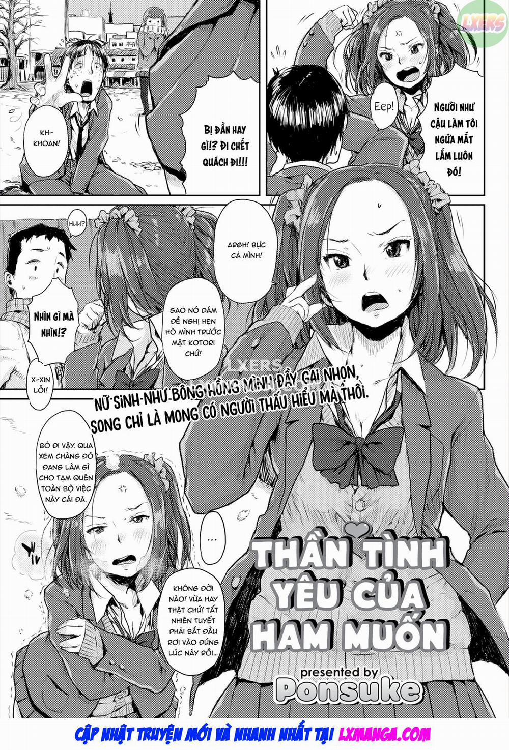 Thần tình yêu của ham muốn Oneshot trang 1