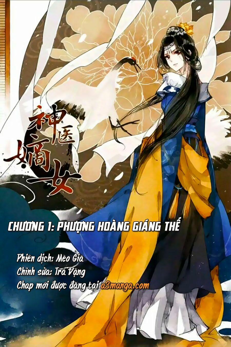 Thần Y Đích Nữ 1 trang 0