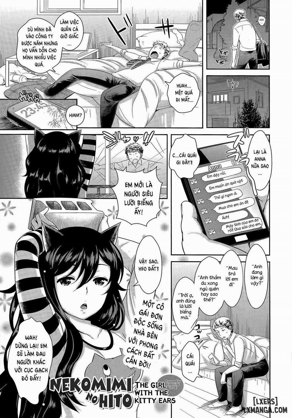 The Girl with the Kitty Ears Oneshot trang 0
