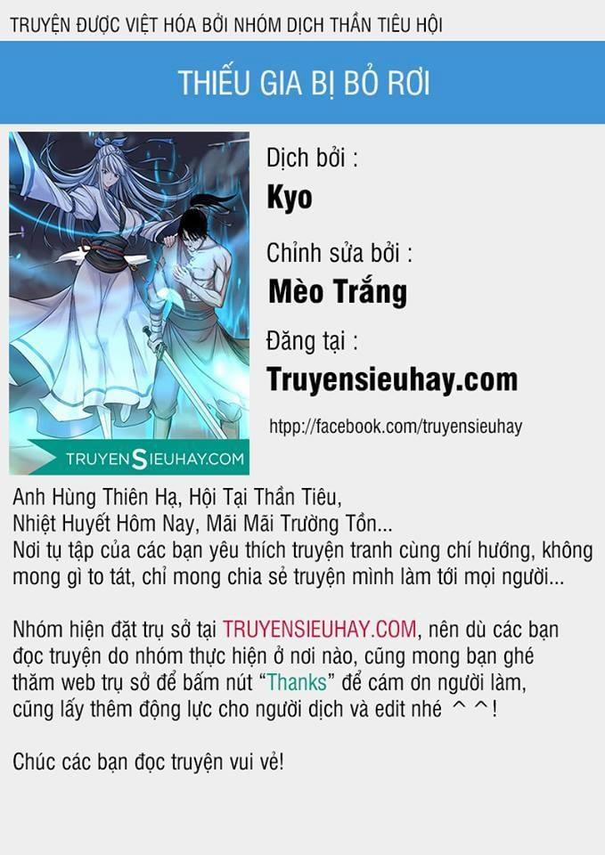 Thiếu Gia Bị Bỏ Rơi 1 trang 0