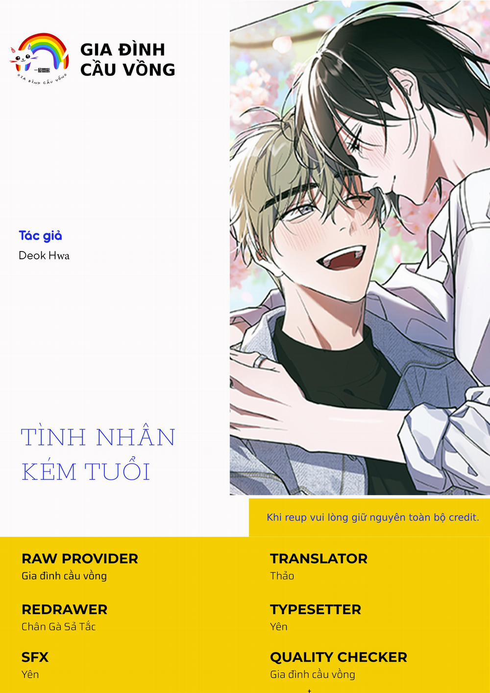 TÌNH NHÂN KÉM TUỔI 14 trang 0