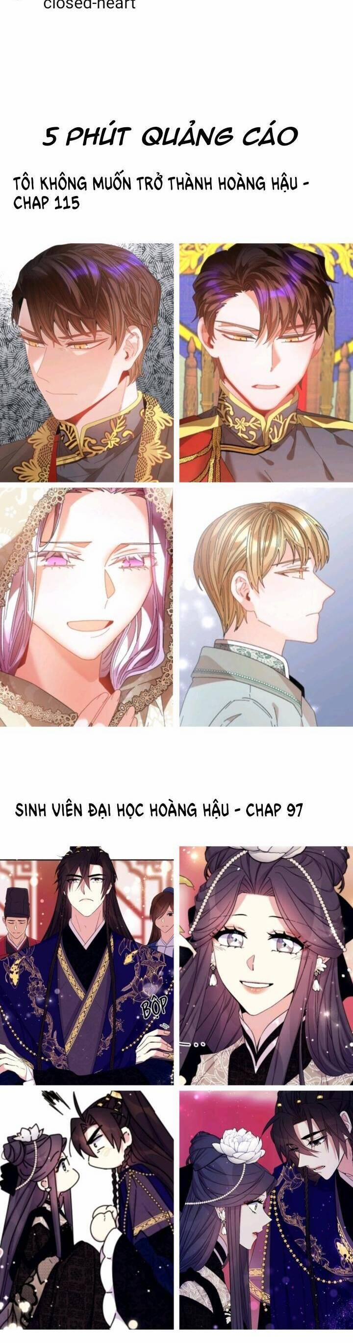 Tôi Không Muốn Trở Thành Hoàng Hậu 115 trang 1