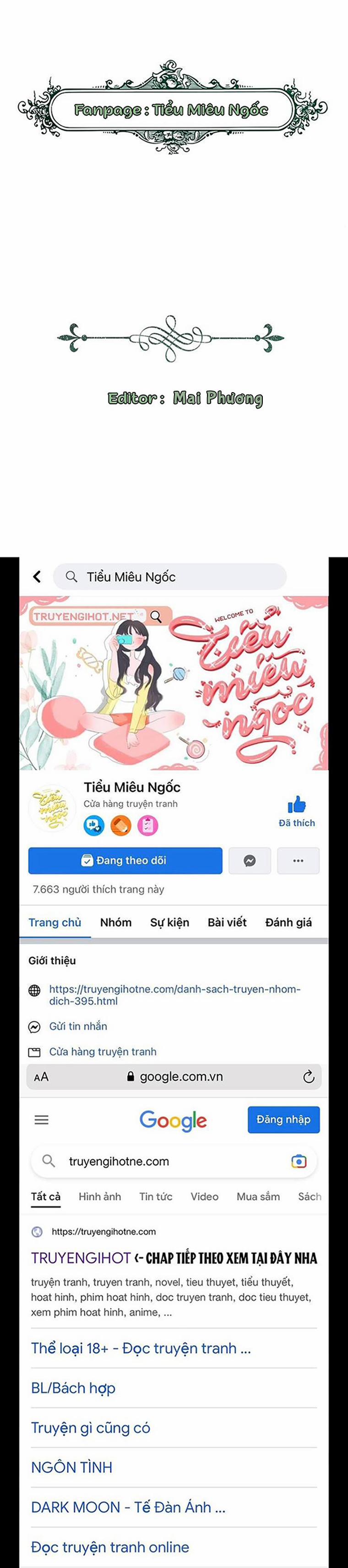 Tôi Là Em Gái Của Nam Chính Tiểu Thuyết BL 62 trang 0