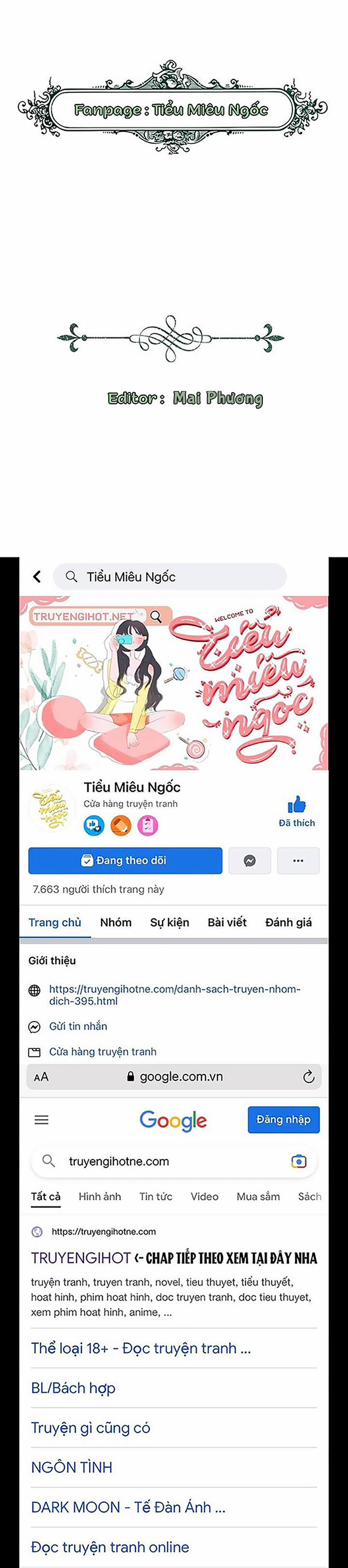 Tôi Là Em Gái Của Nam Chính Tiểu Thuyết BL 66 trang 0