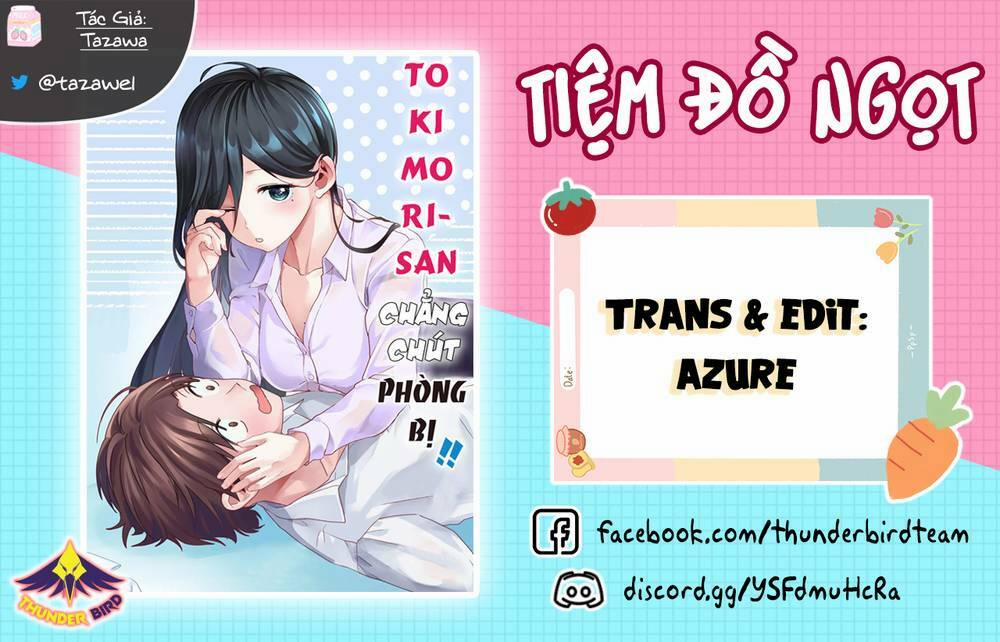 Tokimori-San Chẳng Chút Phòng Bị!! 1 trang 0