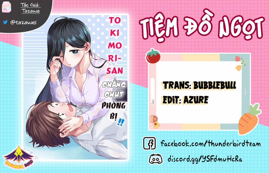 Tokimori-San Chẳng Chút Phòng Bị!! 30 trang 0