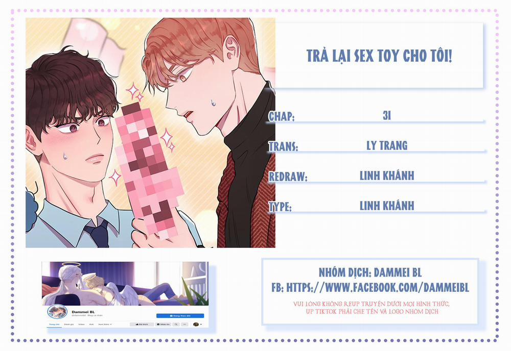 TRẢ LẠI SEX TOY CHO TÔI!!! 31 trang 0