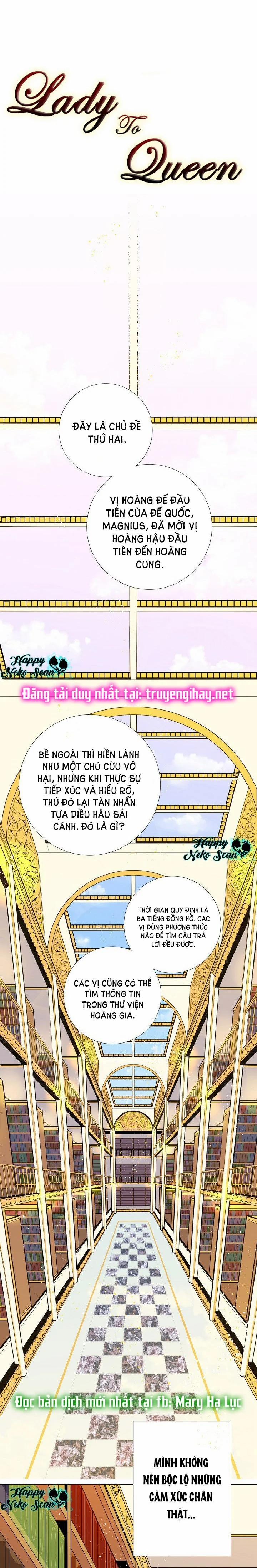 Từ Tiểu Thư Thành Hoàng Hậu – Lady To Queen 3.2 trang 0