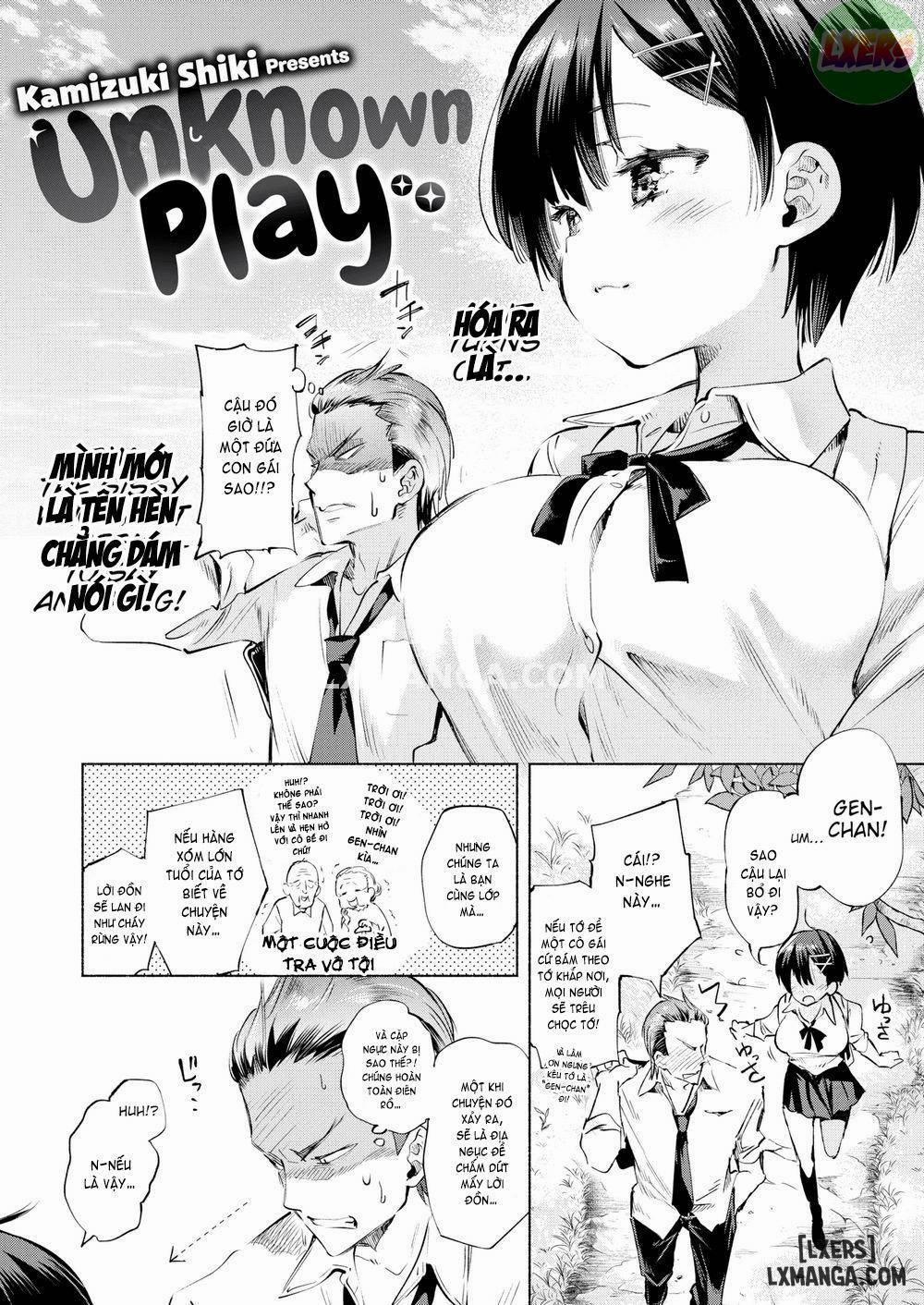 Unknown Play Oneshot trang 1
