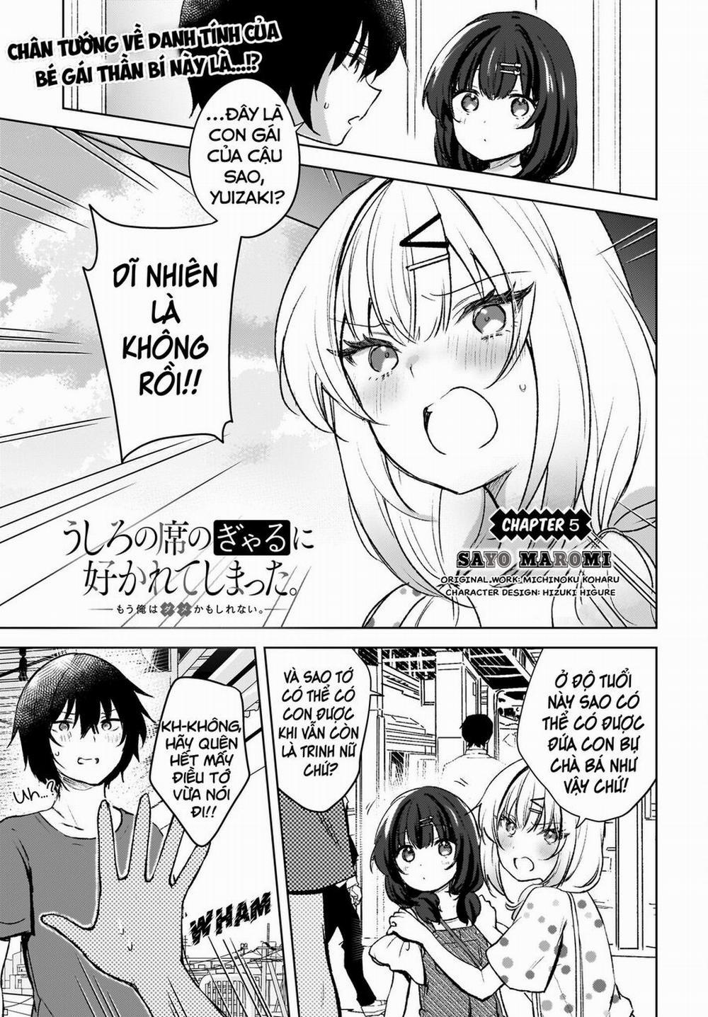 Ushiro No Seki No Gyaru Ni Sukarete Shimatta 5 trang 1