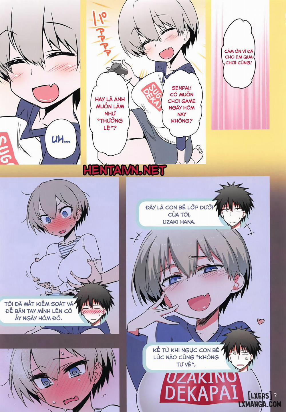 Uzaki-chan wa H Shitai! Oneshot trang 1