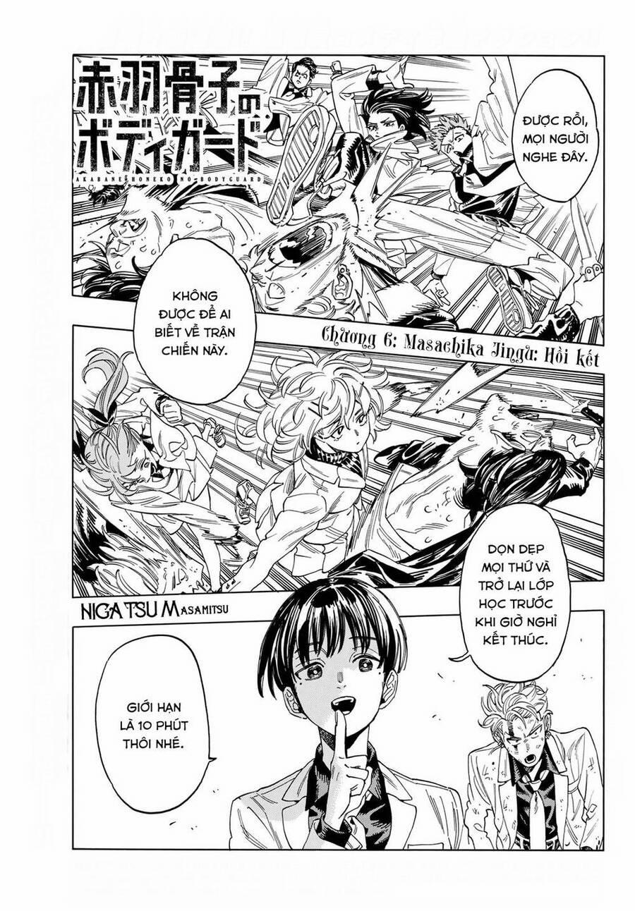 Vệ Sĩ Của Akabane Honeko 6 trang 0