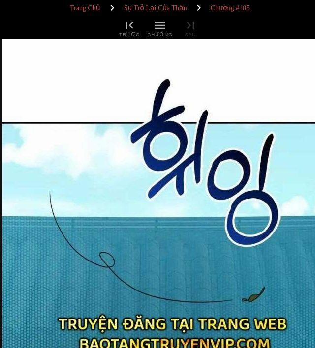 Vị Thần Trở Lại 105 trang 0