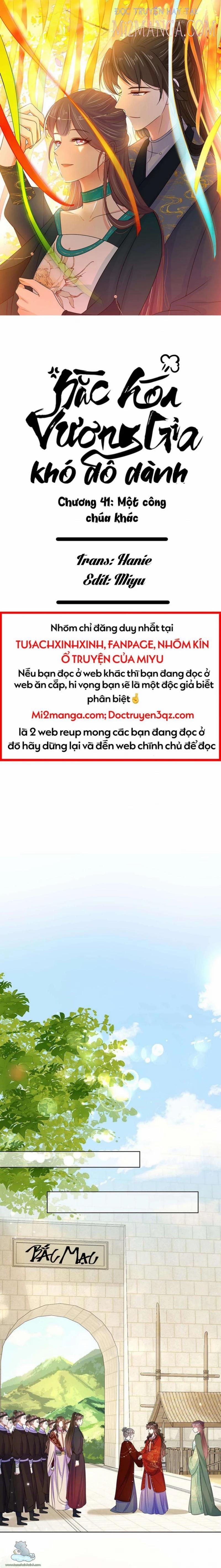 Vương Gia Hắc Hoá Thật Khó Dỗ 41 trang 0