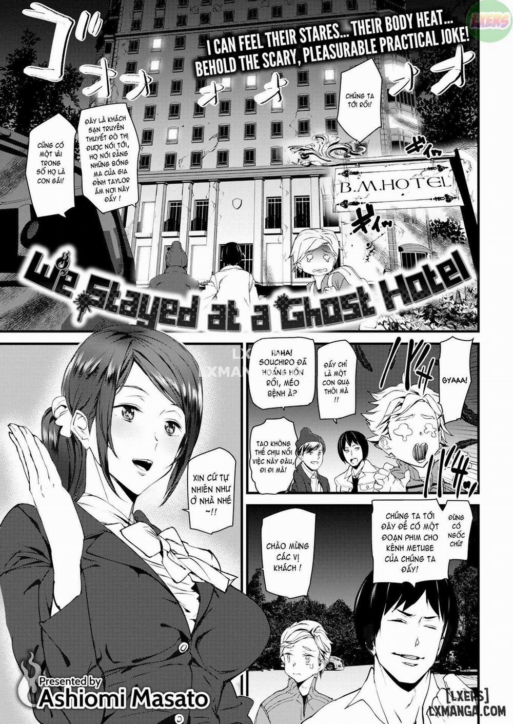 We Stayed at a Ghost Hotel Oneshot trang 0