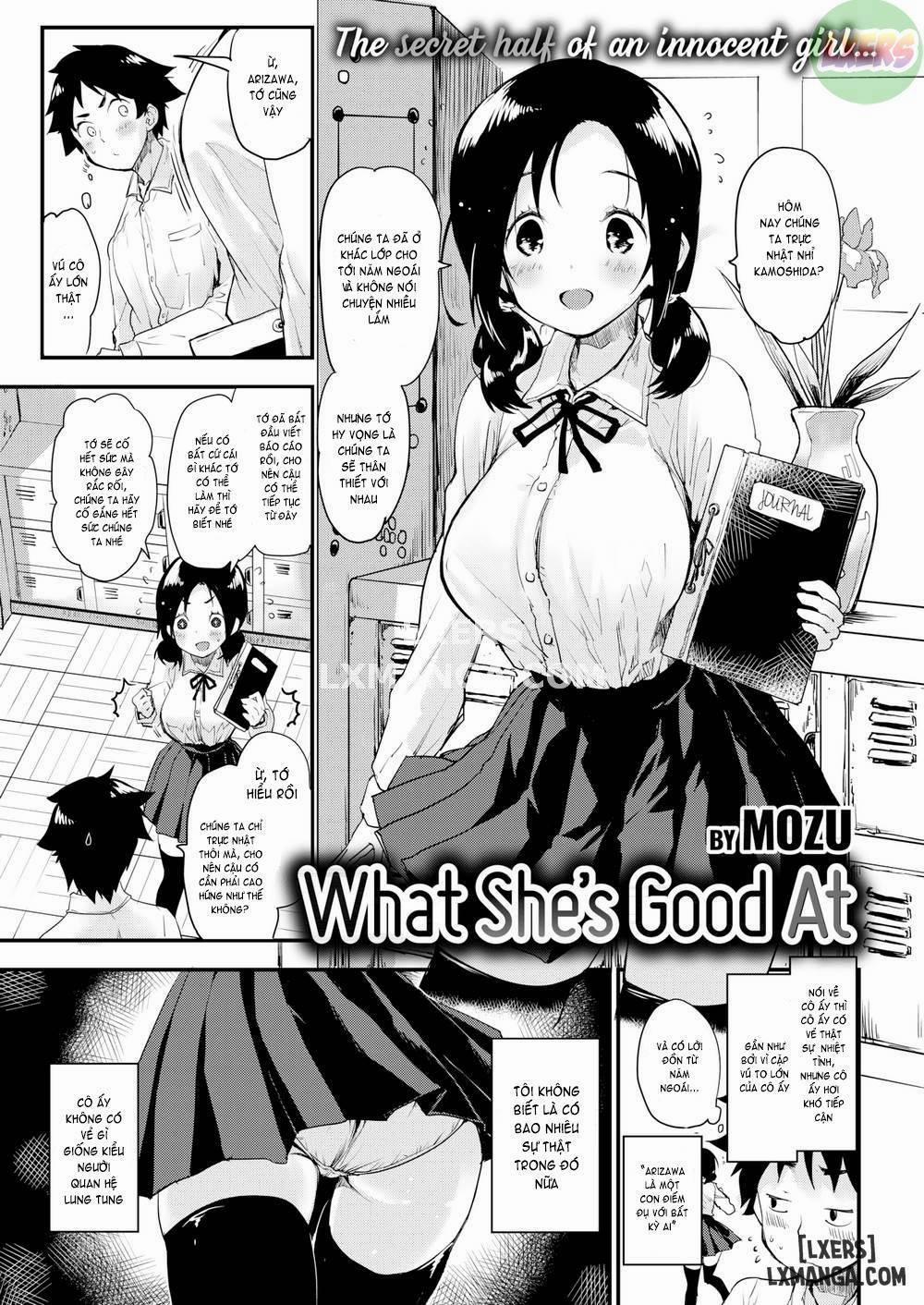 What She’s Good At Oneshot trang 0