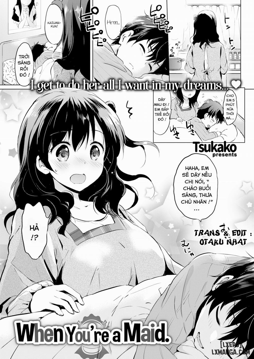 When You're a Maid Oneshot trang 0