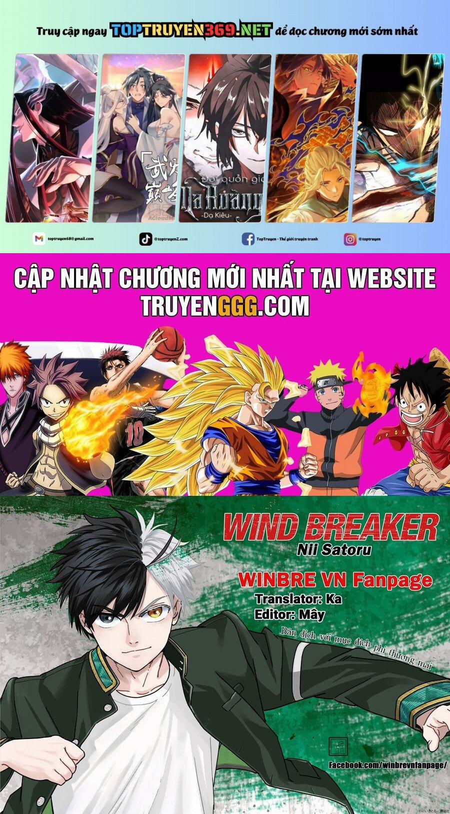 Wind Breaker (Nii Satoru) 170 trang 0