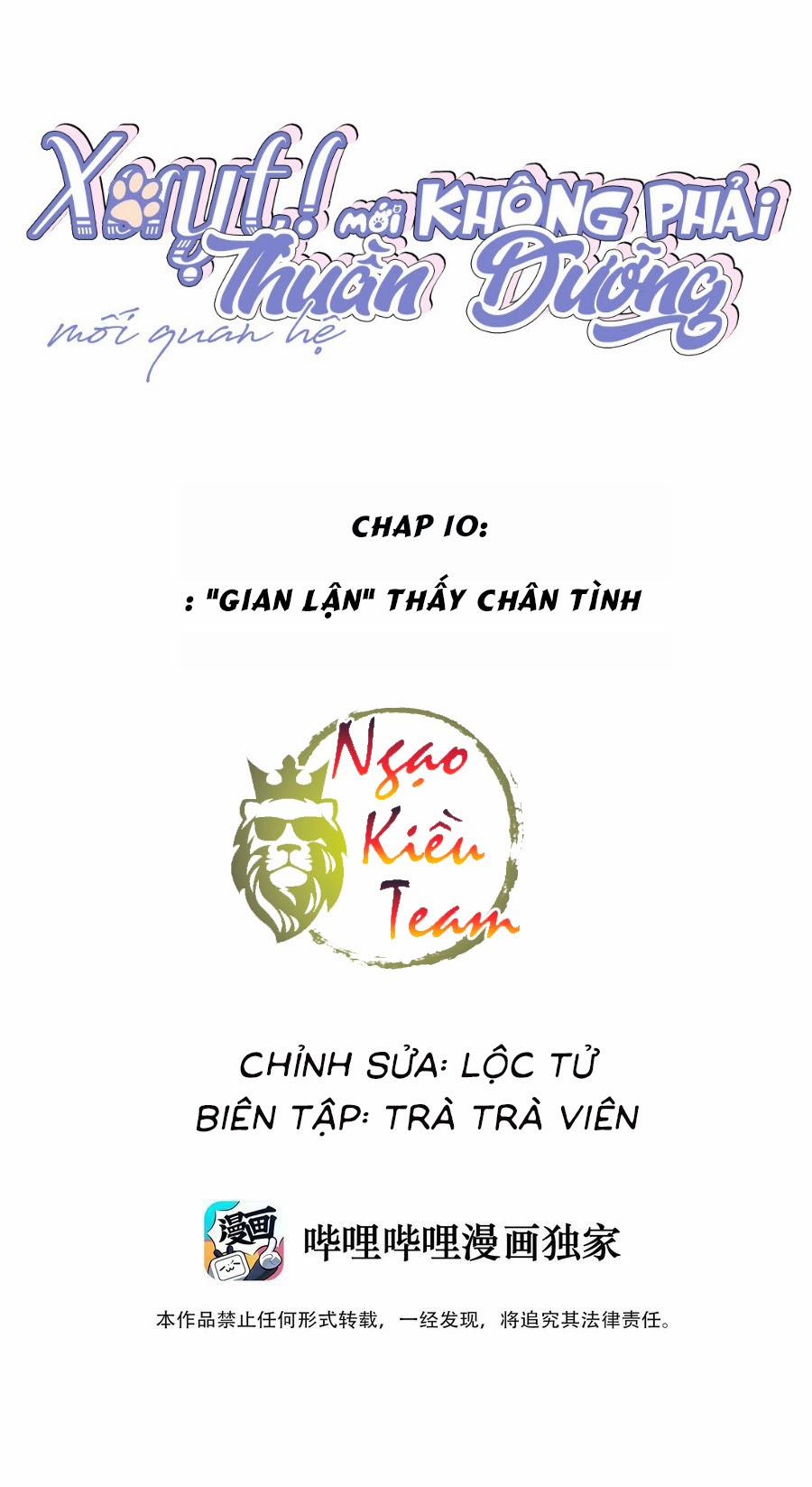 Xuỵt! Mới Không Phải Mối Quan Hệ Thuần Dưỡng 10 trang 1
